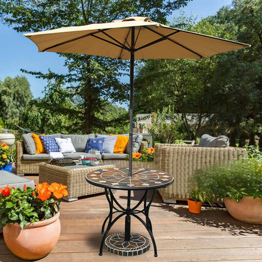 Natural Stone Garden Set: Make Outdoor Time More Pleasant