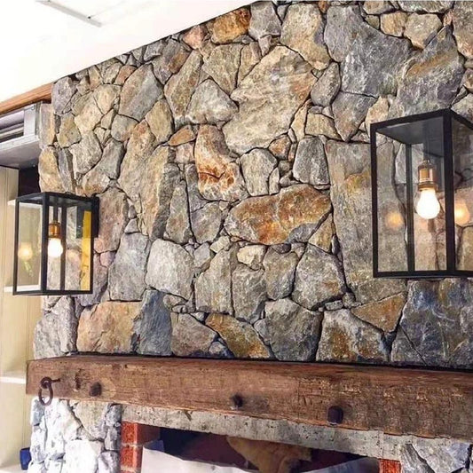 Tiger Skin Rust Loose Stones Are Used for Indoor Decoration