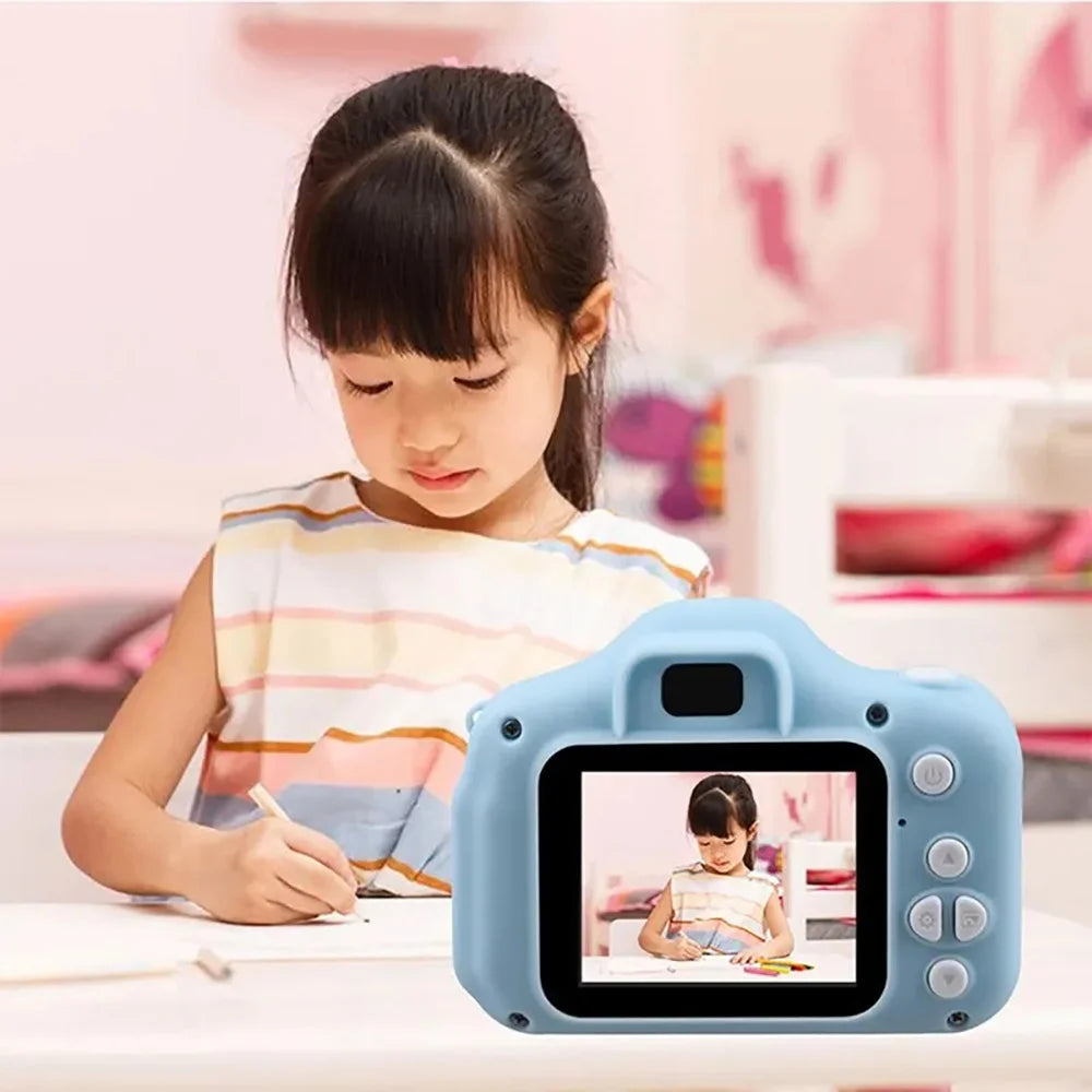 Children's Camera Waterproof 1080P HD Cartoon Cute Outdoor Photography Toy