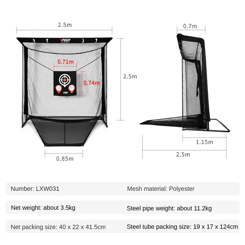 Indoor Golf Automatic Ball Return Net Chipping And Hitting Ball Serving Machine