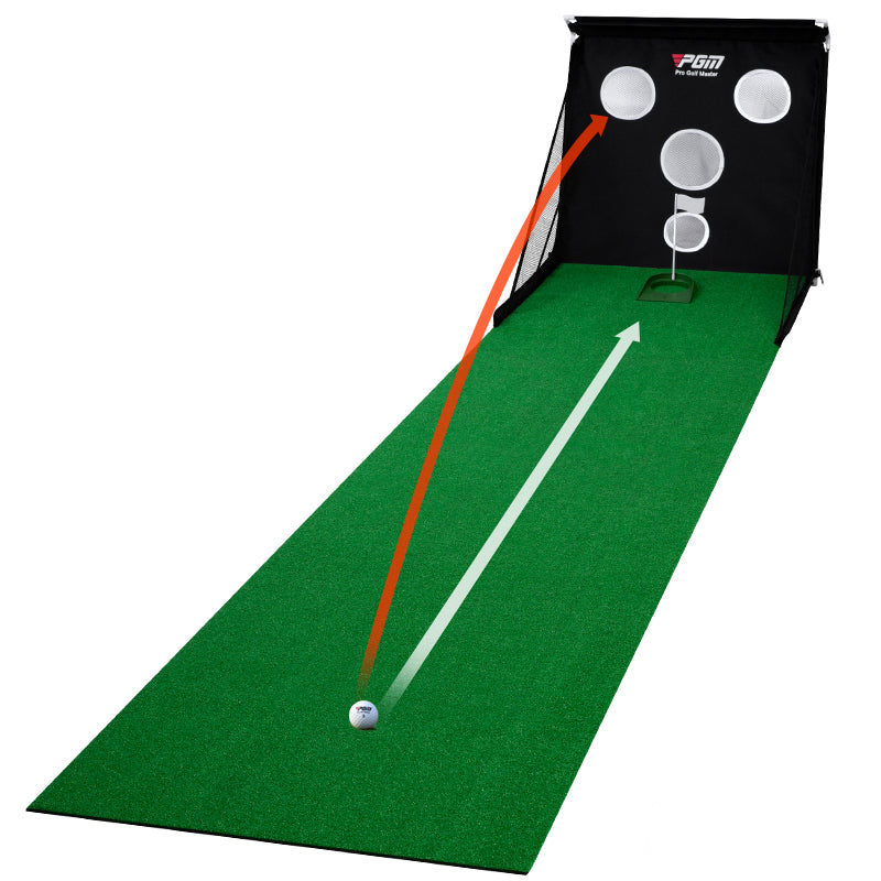 Golf Trainer Chipping Net Indoor Putting Mat Training Equipment and Supplies