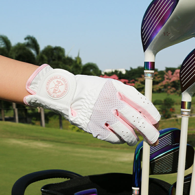 Ladies Fingerless Golf Gloves Special Gloves For Anti Slip-On Golf Clubs