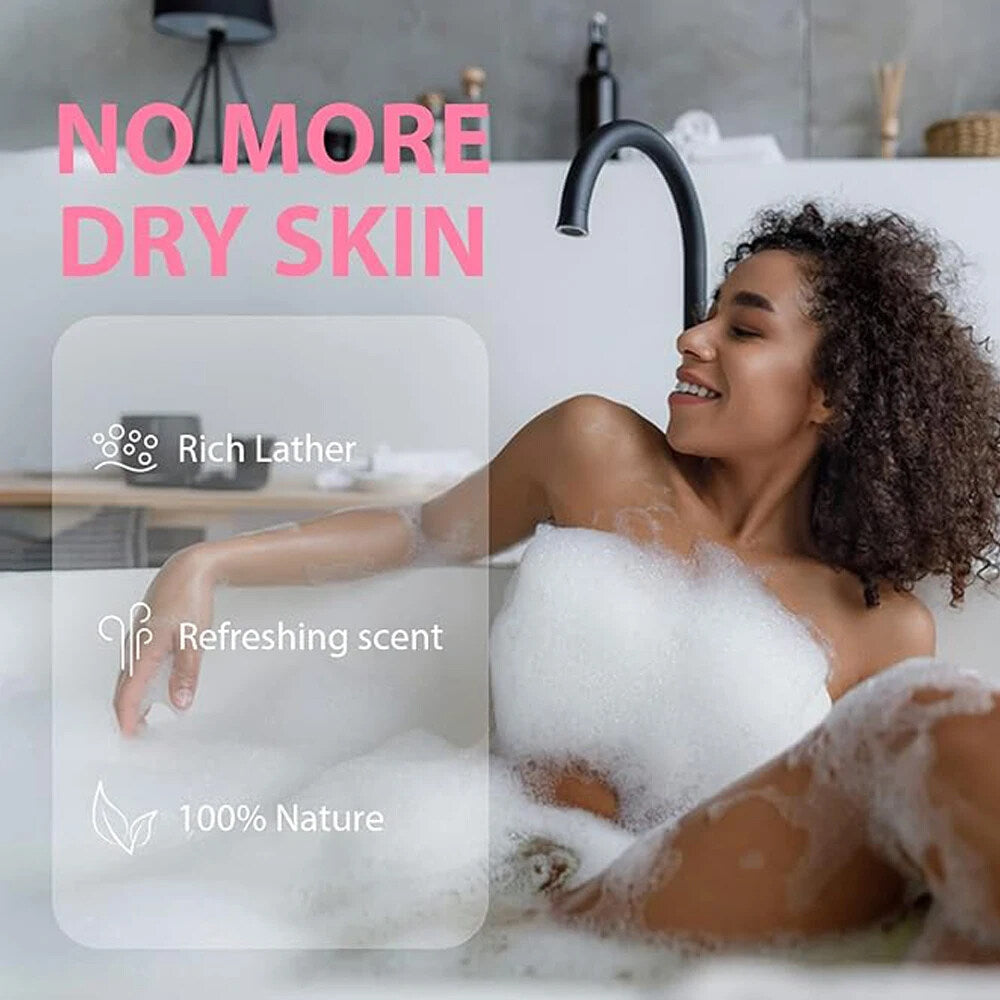 FlowWeek Hyaluronic Acid Diamond Essential Oil Soap Handmade Soap Gem Gold Foil Soap Face Hand Body Cleaning Soap Wedding Gifts