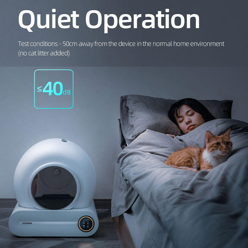 Automatic Intelligent Cat Litter Box | Self-Cleaning | Fully Enclosed Cat Litter Box | Pet Toilet | Litter Tray | Pet Products