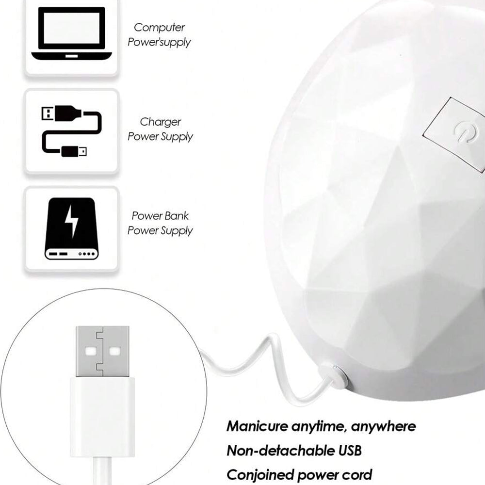 Nail art cabin ultraviolet LED light therapy lamp, used for manicure, is a nail art accessories, professional-grade products