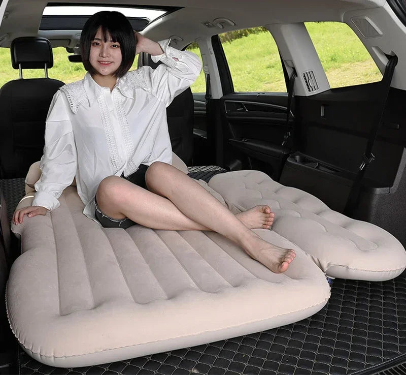 Car travel bed, automatic inflatable mattress, sleeping pad, inflatable backrest bed, outdoor cushion, camping sofa bed, car accessories