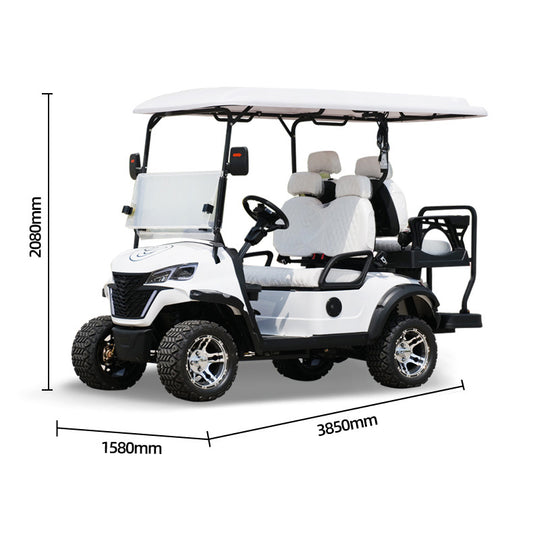 4-Seater Brand-New Golf Cart | Scenic Area / Reception / Sightseeing Dedicated | Manufacturer Direct Supply