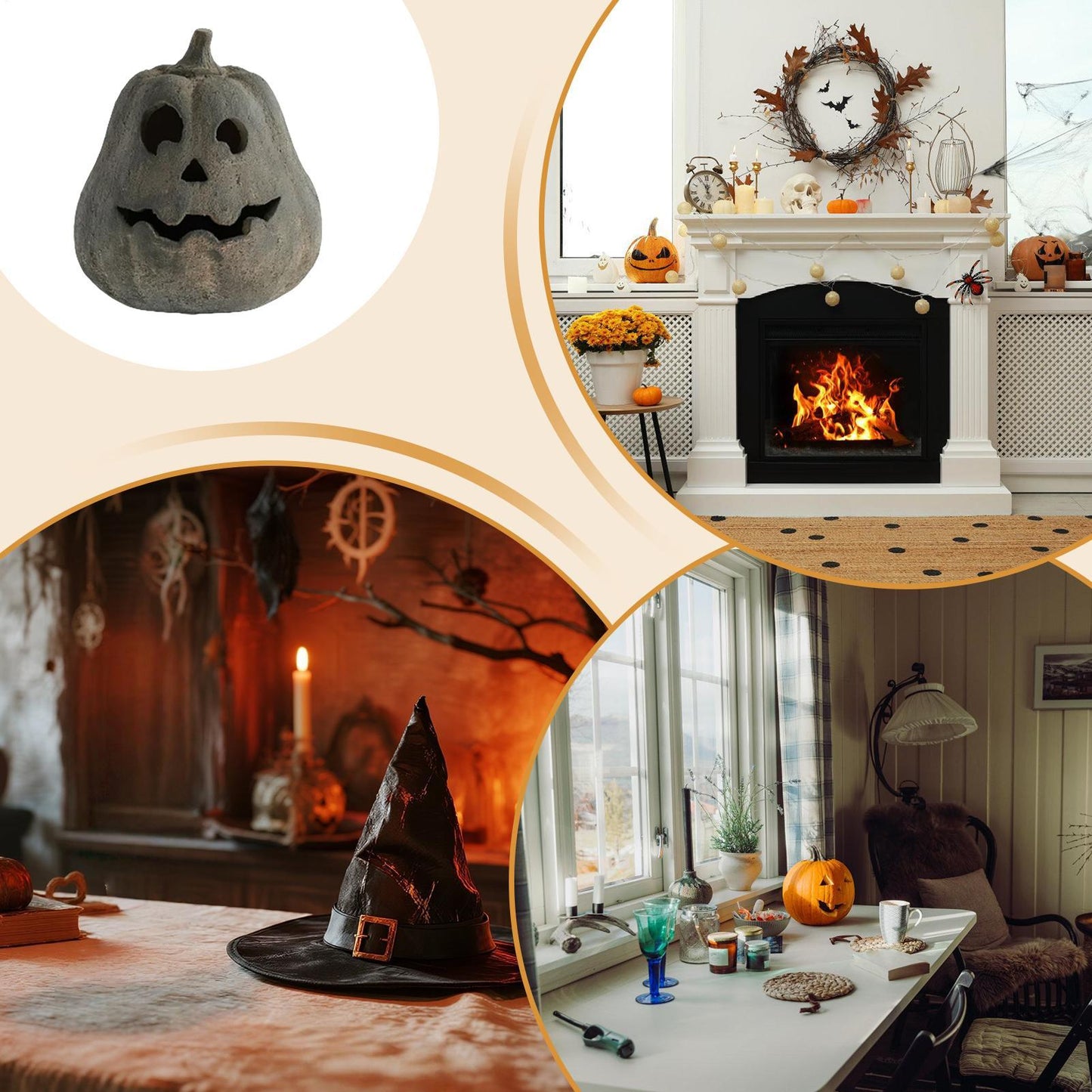 Halloween Pumpkin Lantern Light Up Pumpkin Decorations Halloween Decorations Home Props Party Supplies for Home Porch
