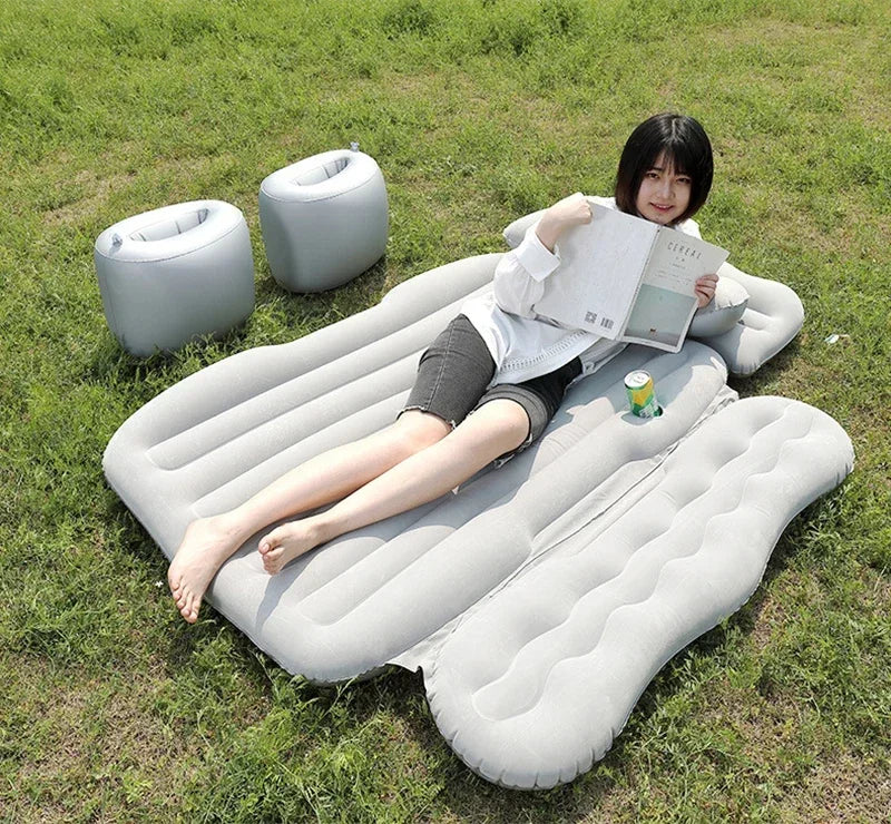 Car travel bed, automatic inflatable mattress, sleeping pad, inflatable backrest bed, outdoor cushion, camping sofa bed, car accessories