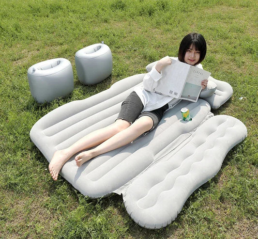 Car travel bed, automatic inflatable mattress, sleeping pad, inflatable backrest bed, outdoor cushion, camping sofa bed, car accessories
