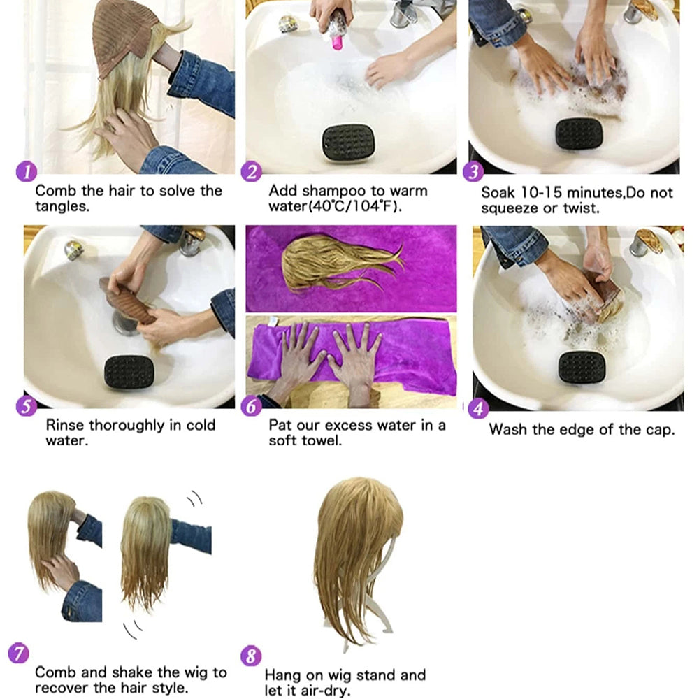 26Inch Colour Wig Long Straight Synthetic Wig for Women Fashion Wig for for Daily Halloween Costume Party Cosplay 