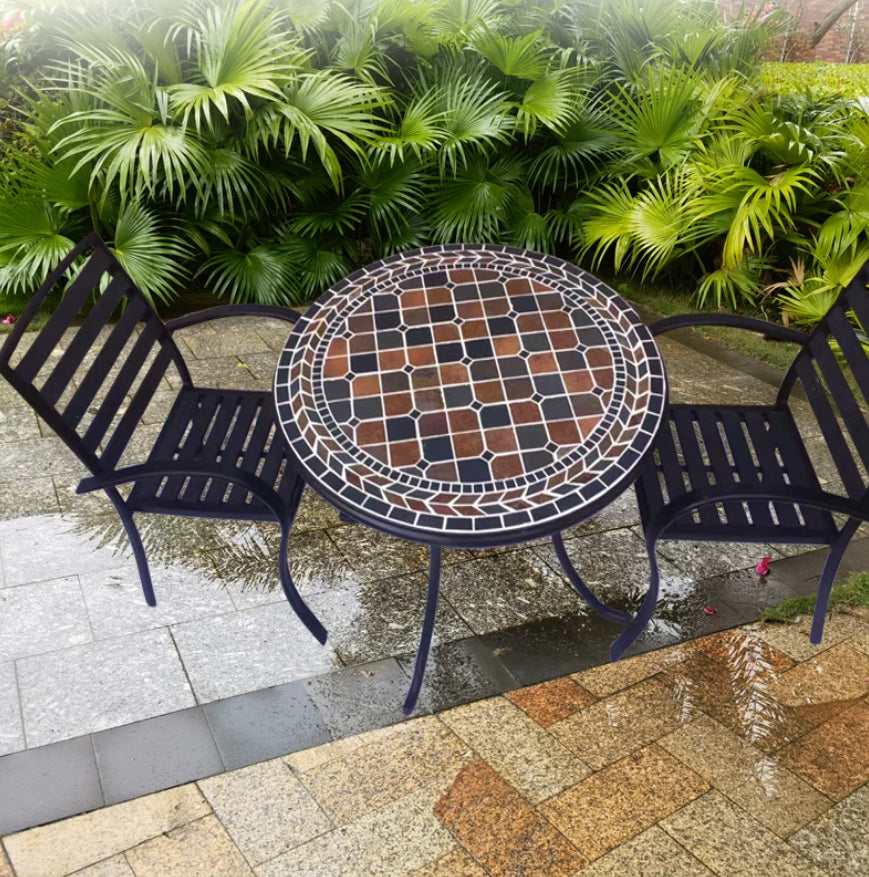 Natural stone table | Natural texture | A beautiful addition to any garden