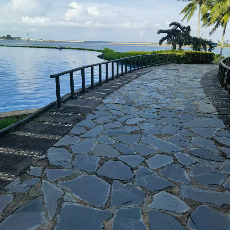 Rustic Crazy Paving Natural Stone for Backyard Swimming Pool Landscape
