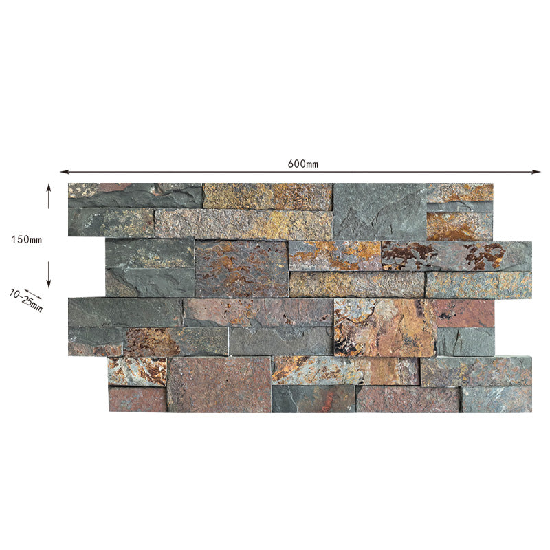 Stacked Stone is suitable for villa courtyard exterior walls as well as indoor and outdoor decoration.