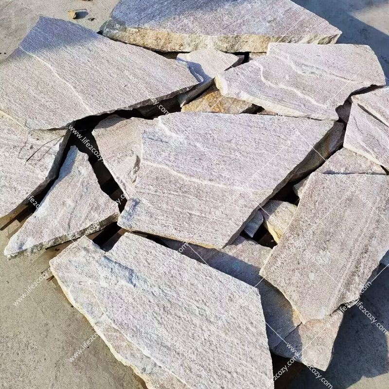 Golden Thread Loose Stone Mosaic Tiles, Natural Texture, A New Choice for Decoration