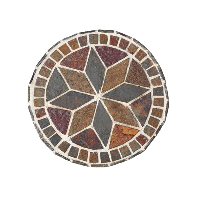 Handcrafted Natural Stone Stepping Stone for Outdoor Landscaping
