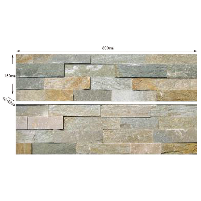 Stacked Stone is suitable for villa courtyard exterior walls as well as indoor and outdoor decoration.