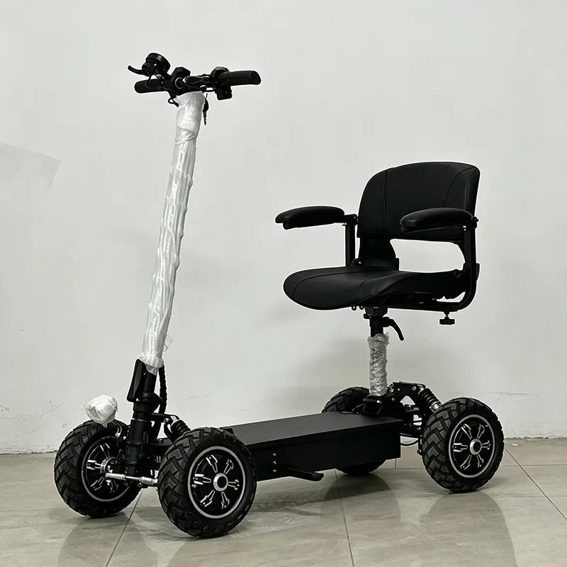 2026 New ZEBRA09 48V High-Quality Lightweight Electric Golf Cart – Foldable Single-Rider Scooter