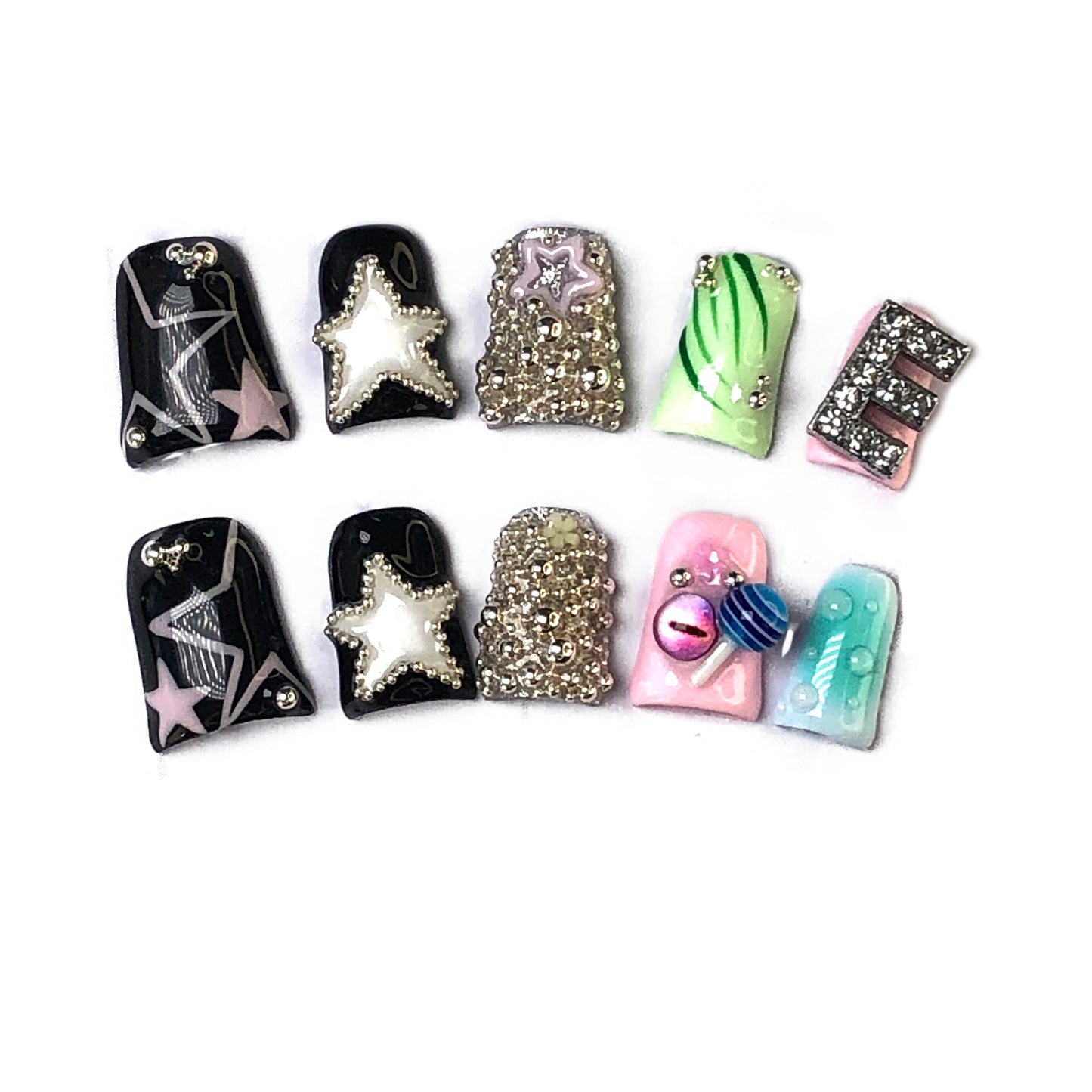 Simple solid color matte wearable nails, low-key and high-end, a versatile daily tool