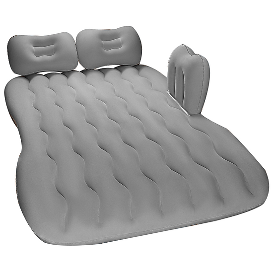 Inflatable Air Mattress | Thickened Flocking Car Sleeping Bed | Quick Pumping-up