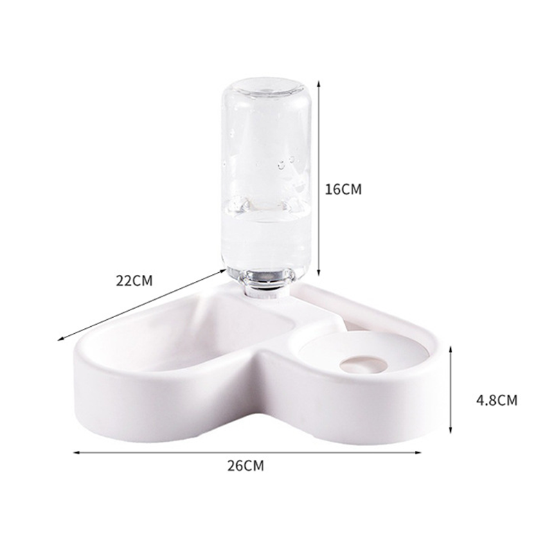Automatic drinking water bowl for pets, moisture-proof cat and dog bowl, basic model