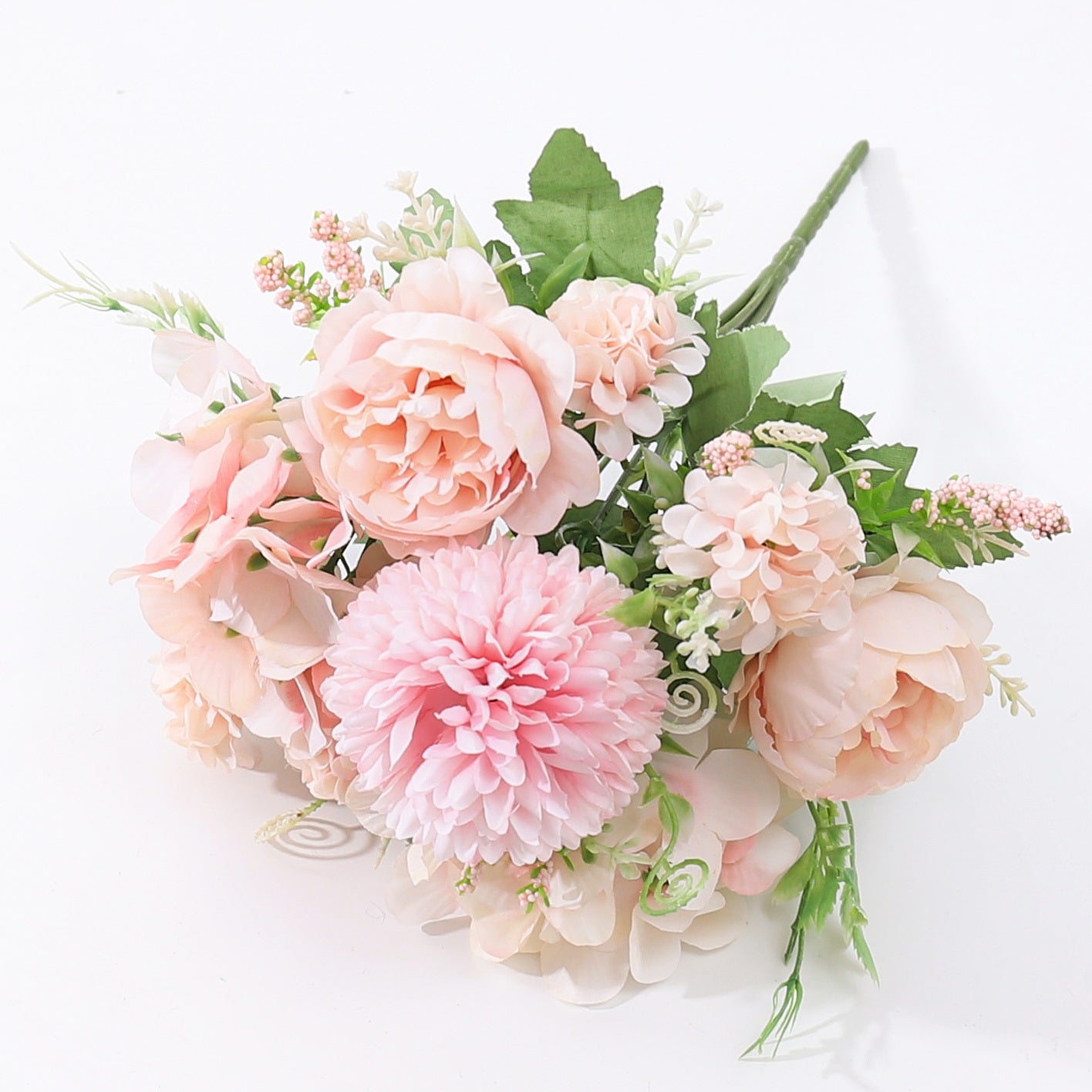 Beautiful artificial flowers silk peony flowers for use as vase bridal bouquet wedding