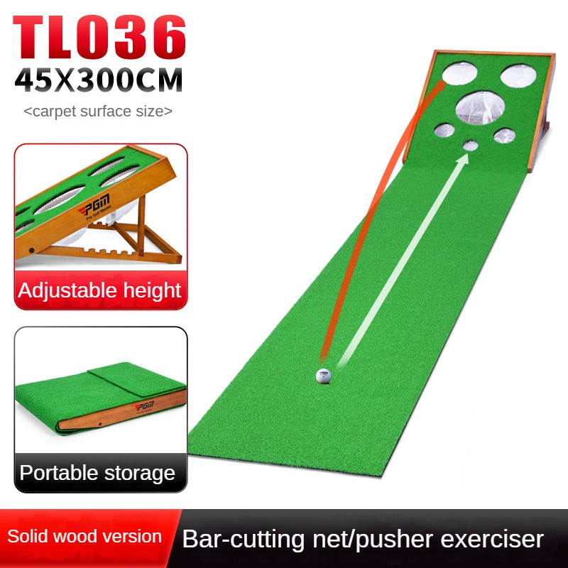 Golf Trainer Chipping Net Indoor Putting Mat Training Equipment and Supplies