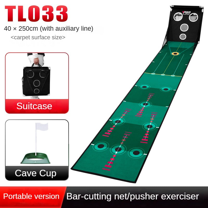 Golf Trainer Chipping Net Indoor Putting Mat Training Equipment and Supplies