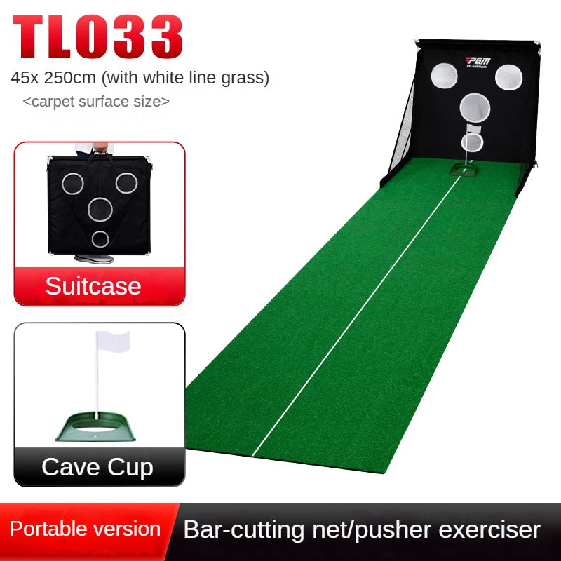 Golf Trainer Chipping Net Indoor Putting Mat Training Equipment and Supplies