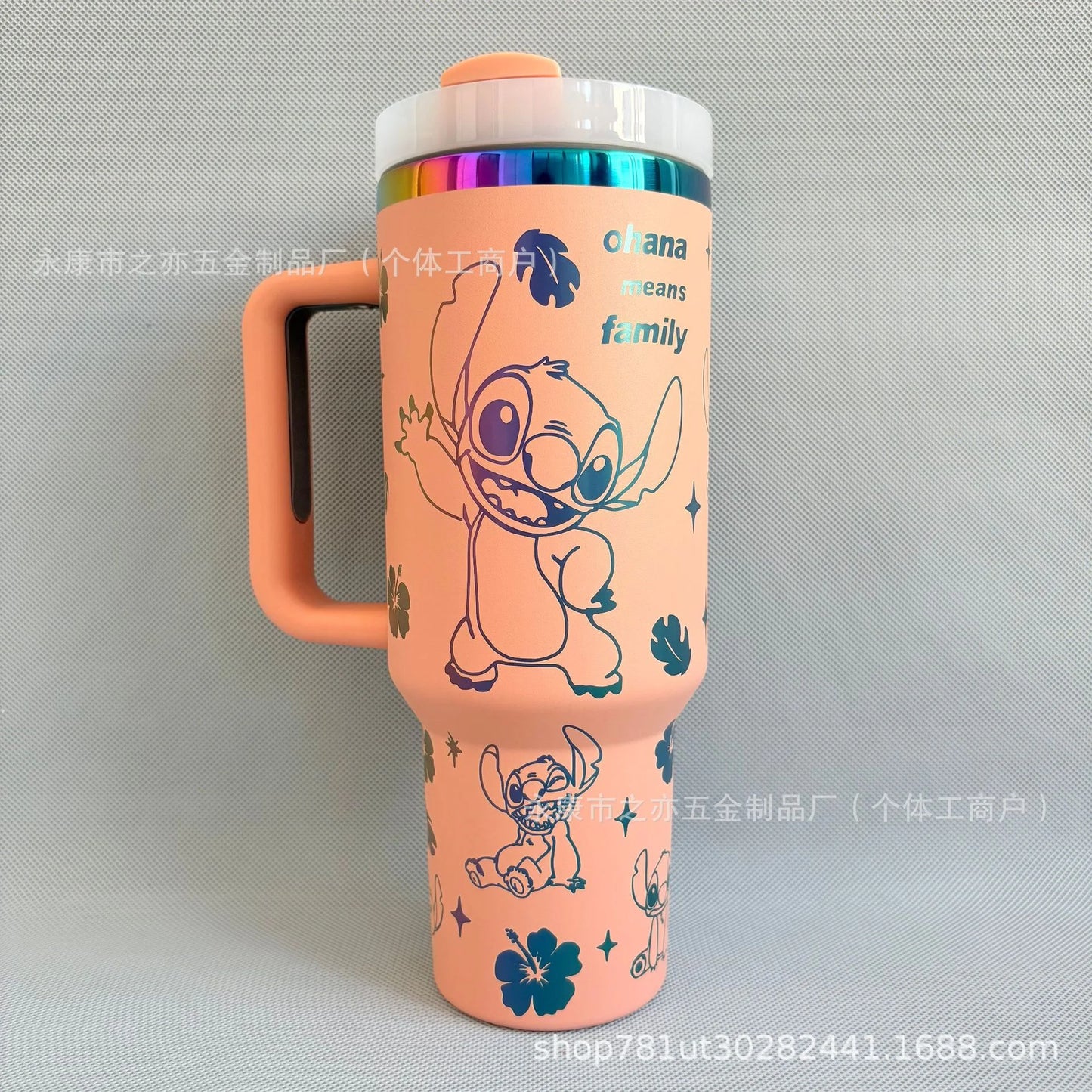 New Cute 40oz Stainless Steel Insulated Cup 1180ml 304 Stainless Steel Vacuum Insulated Car Coffee Cup Sports Outdoor Travel