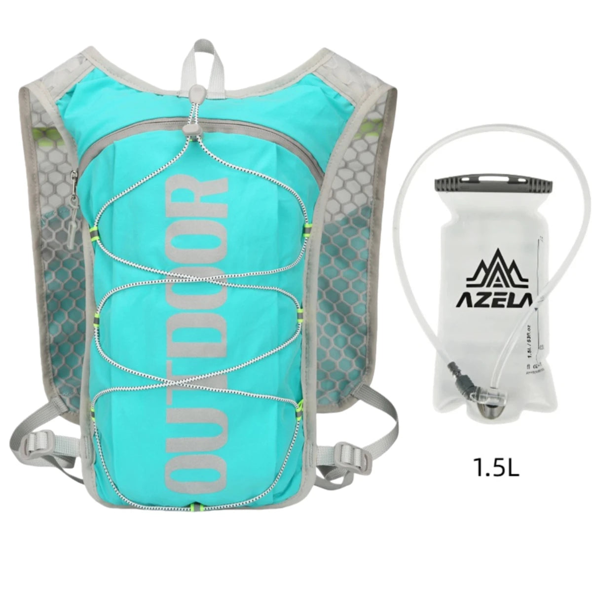 1PCS Running Hydration Vest Backpack,Lightweight Water Backpack,Hydration Backpack Running Vest for Hiking Biking for Women Men