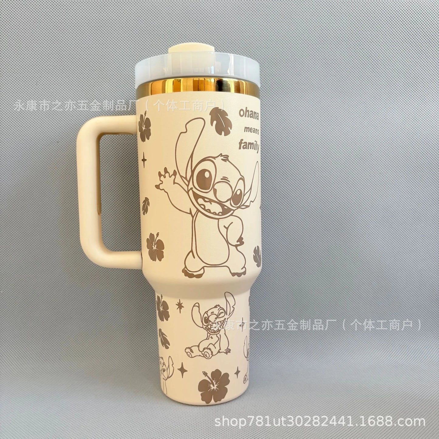 New Cute 40oz Stainless Steel Insulated Cup 1180ml 304 Stainless Steel Vacuum Insulated Car Coffee Cup Sports Outdoor Travel