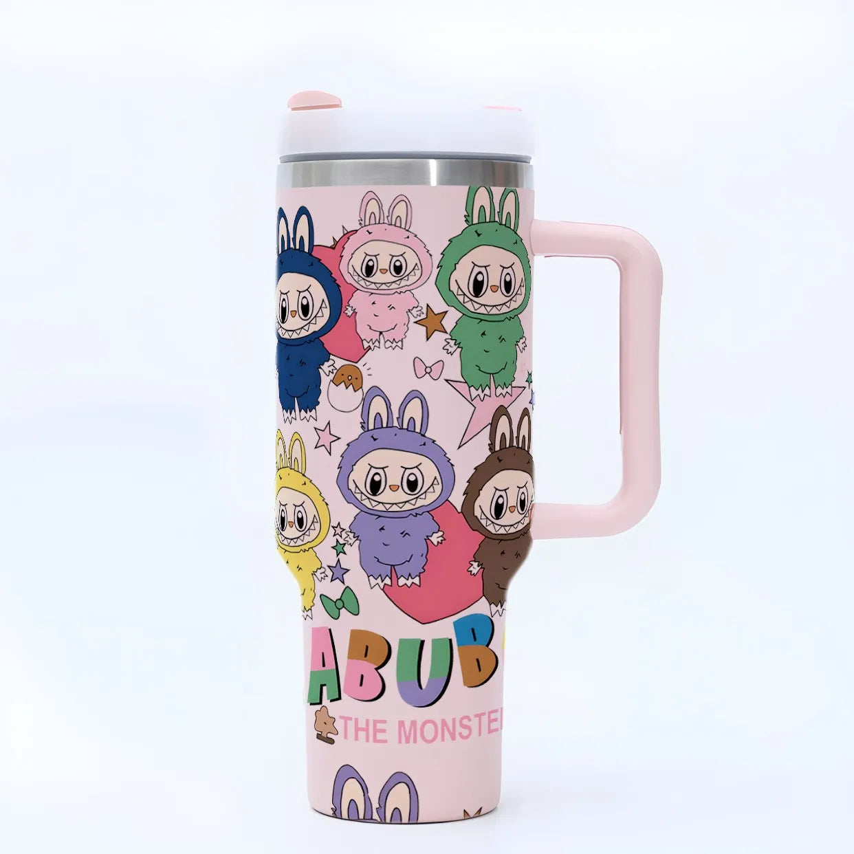 40oz Fairy-themed Insulated Car Tumbler - Ice & Heat Retaining Stainless Steel Cup