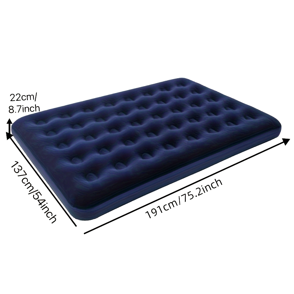 Camping & Home Use Air Mattresses | Twin & Queen Size (Single & Double) | Inflatable Sleeping Pads