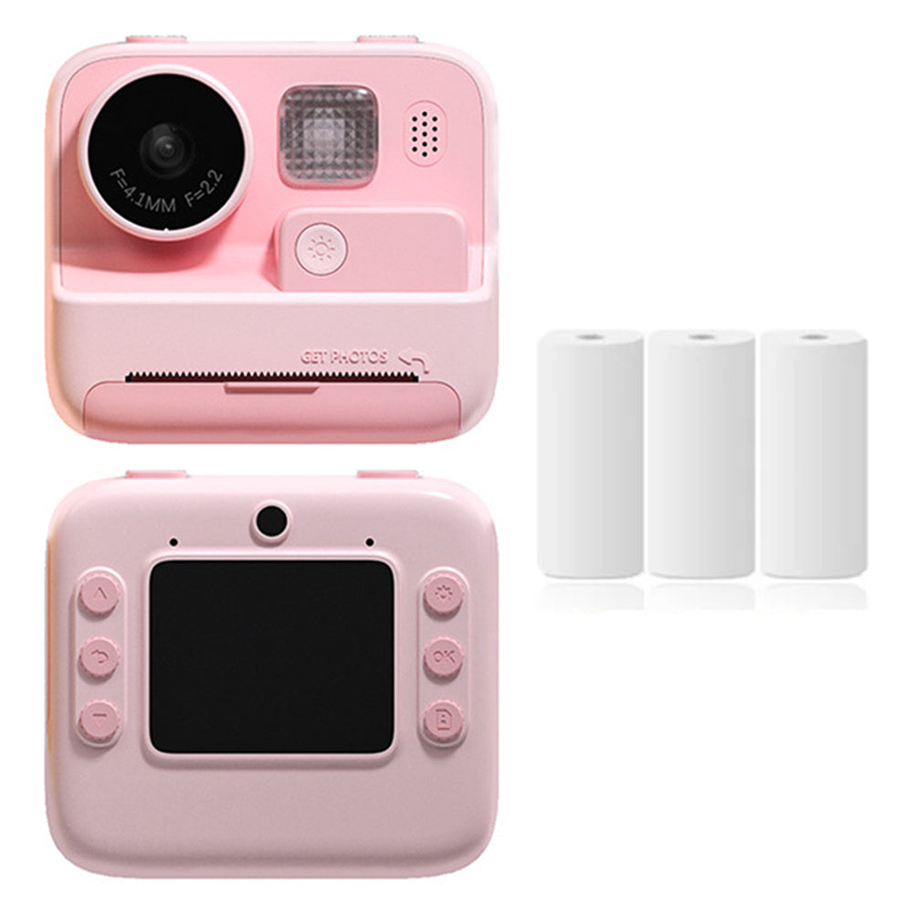 Children Instant Camera Print Camera 2.0" 1080P Video Photo Digital Camera With
