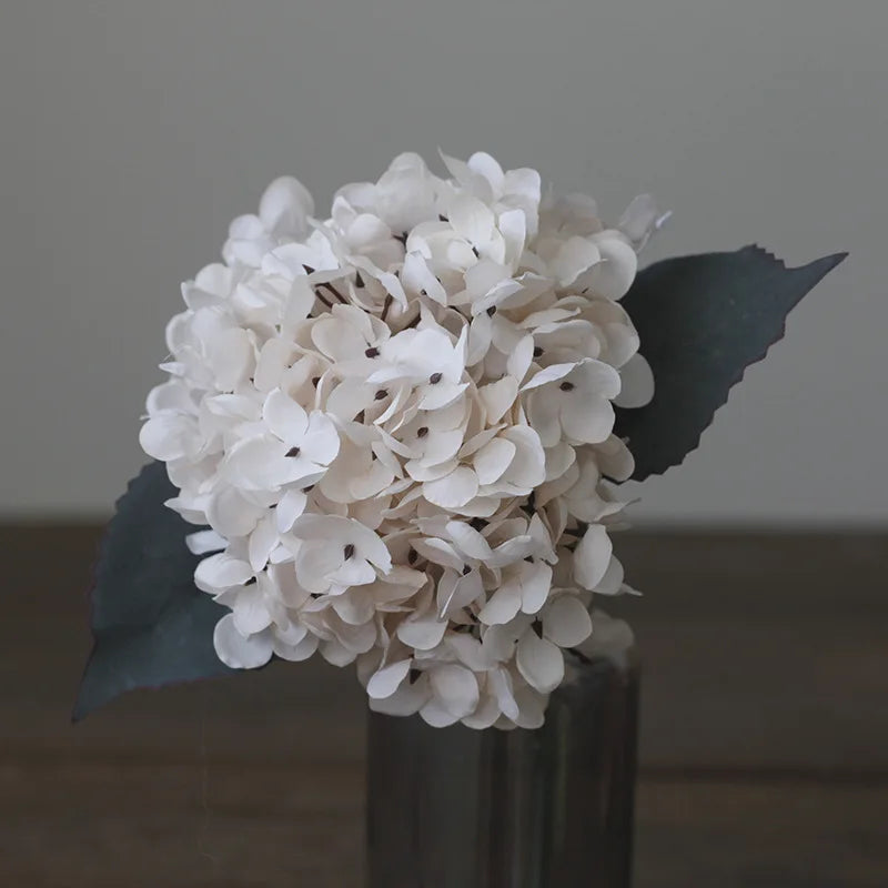 Artificial Hydrangea Silk Single Plastic Artificial Flower Shop Decoration Flower Arrangement Wedding Artificial Flower