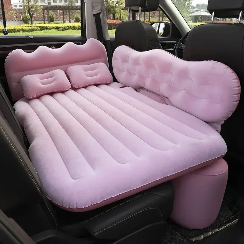 Car travel bed, automatic inflatable mattress, sleeping pad, inflatable backrest bed, outdoor cushion, camping sofa bed, car accessories