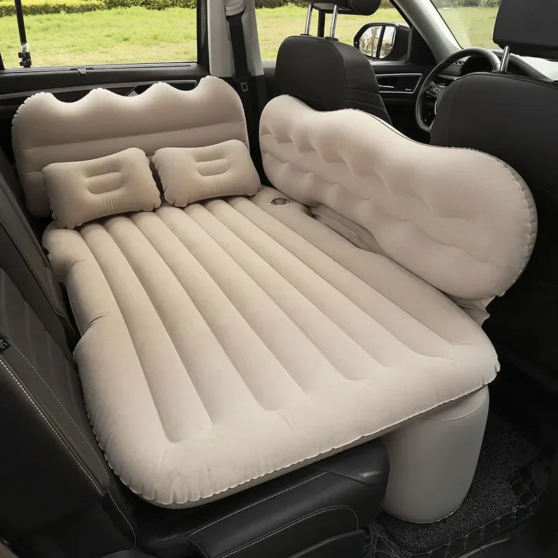 Car travel bed, automatic inflatable mattress, sleeping pad, inflatable backrest bed, outdoor cushion, camping sofa bed, car accessories