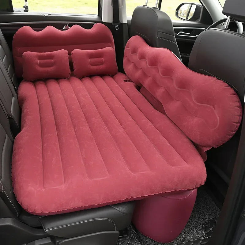 Car travel bed, automatic inflatable mattress, sleeping pad, inflatable backrest bed, outdoor cushion, camping sofa bed, car accessories