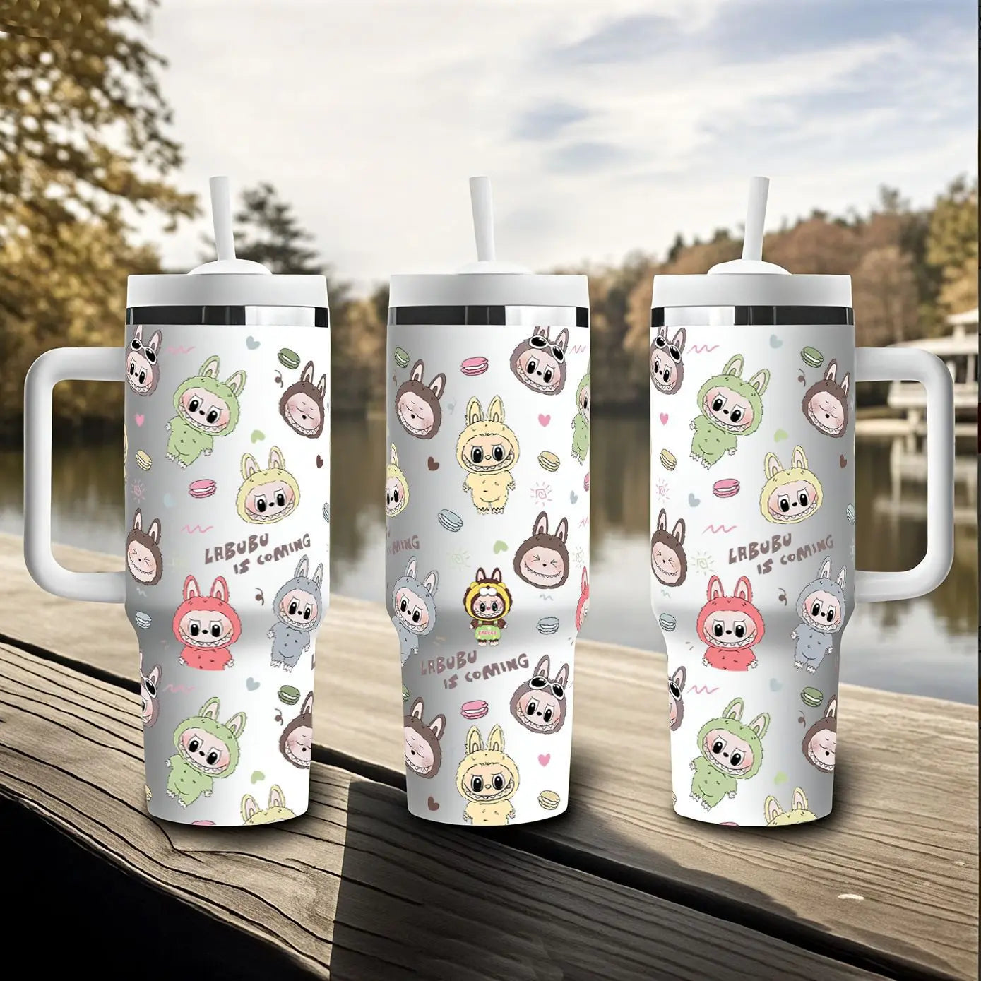 40oz Fairy-themed Insulated Car Tumbler - Ice & Heat Retaining Stainless Steel Cup