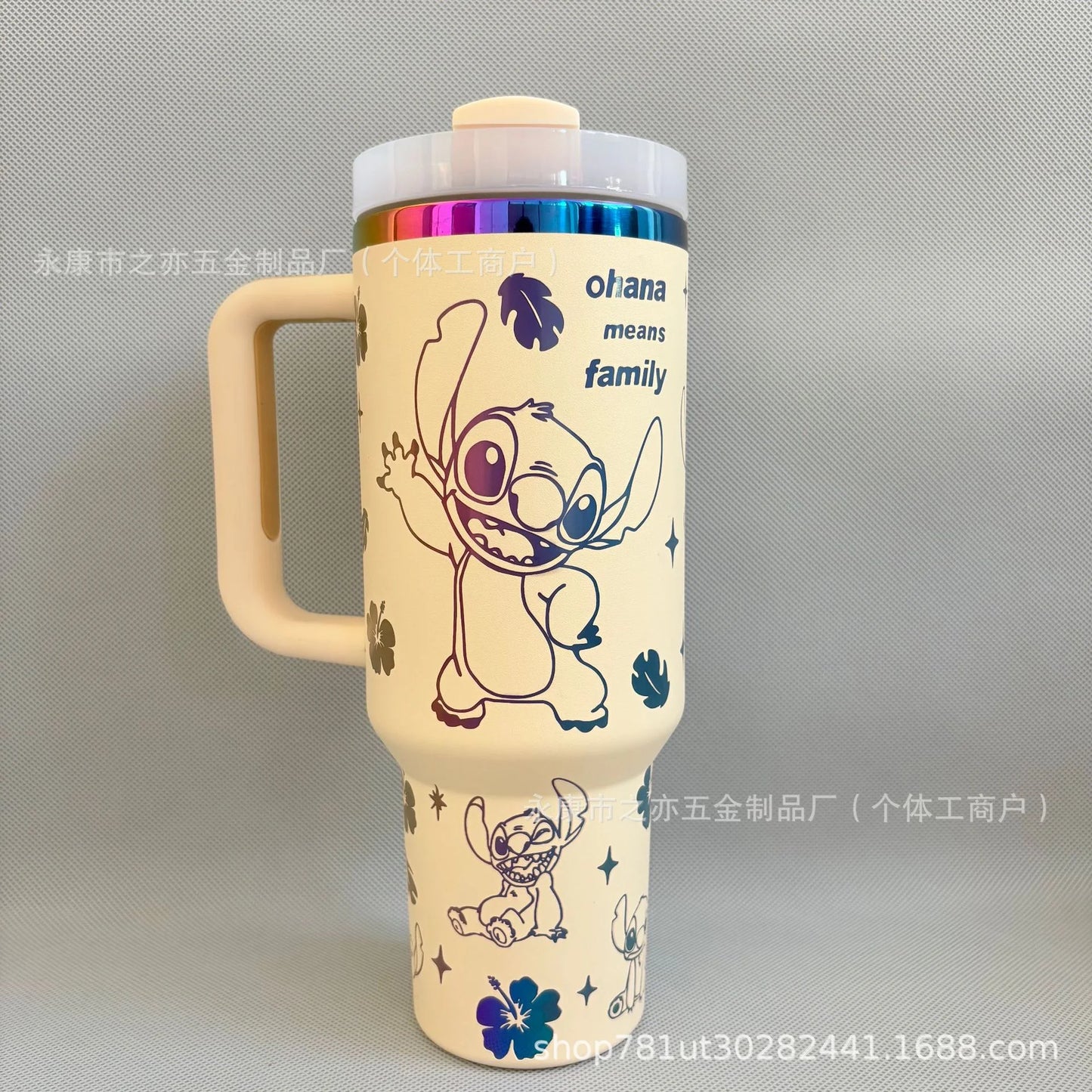 New Cute 40oz Stainless Steel Insulated Cup 1180ml 304 Stainless Steel Vacuum Insulated Car Coffee Cup Sports Outdoor Travel