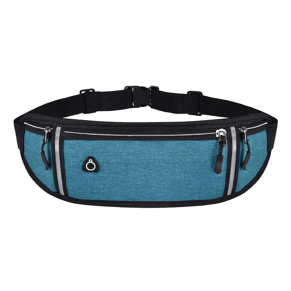 Running Belt Phone Holder Belt Waist Bag Waist Pack for Running Walking Cycling Camping Gym