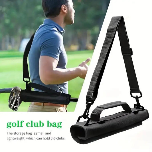 Men Outdoor Portable Golf Club Bags Fashion Golf Club Storage Bag Adjustable Shoulder StrapGolf Training Cases