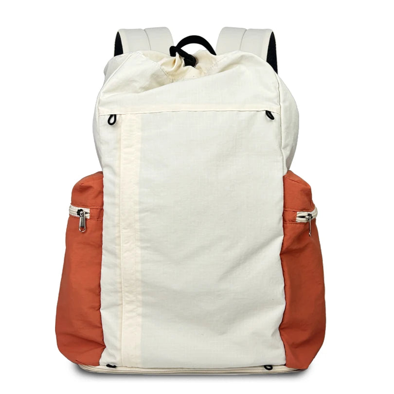 Jusenda Portable Outdoor Tennis Racket Bag Lightweight Drawstring Basketball Badminton Backpack for Men Women Travel Hiking Bag
