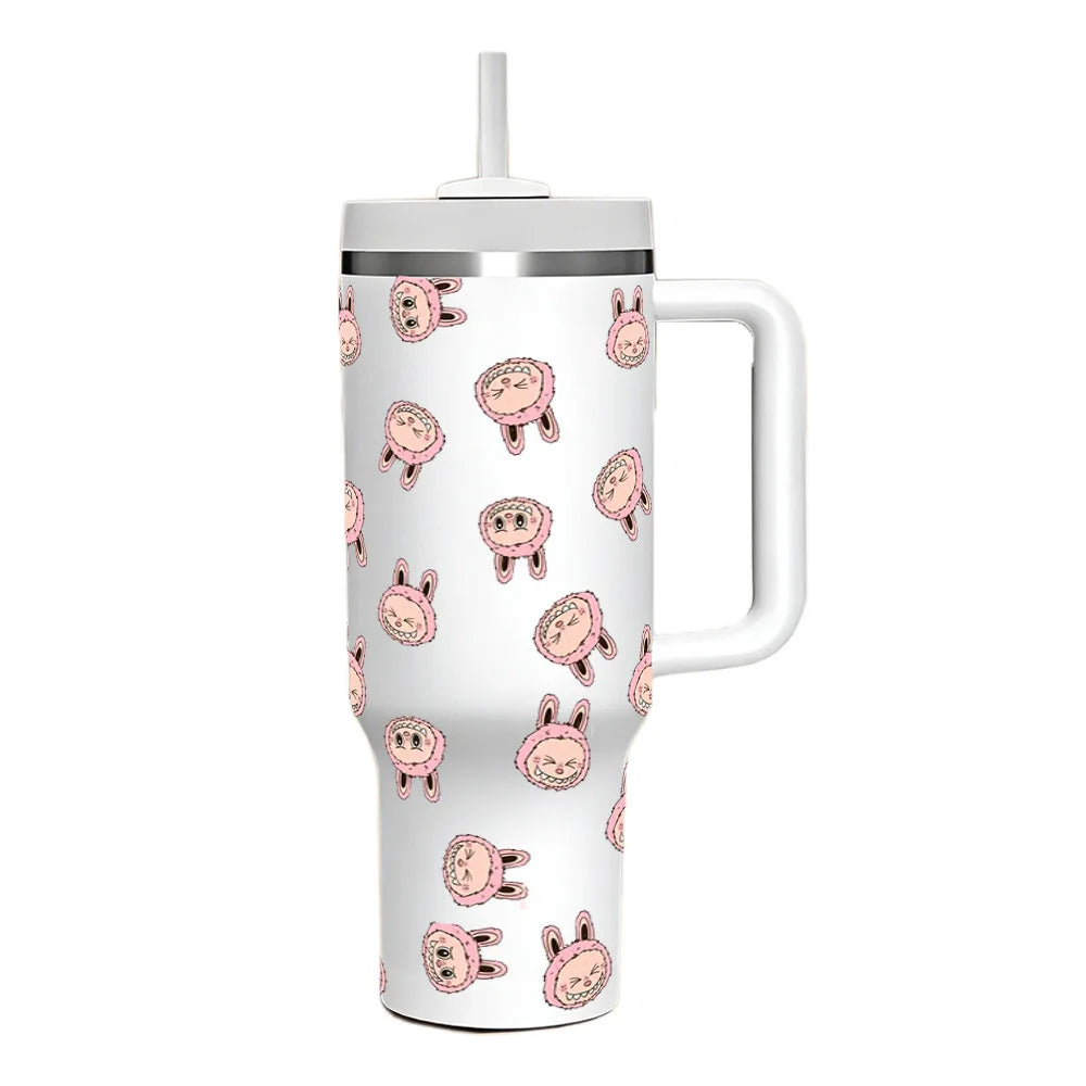 40oz Fairy-themed Insulated Car Tumbler - Ice & Heat Retaining Stainless Steel Cup
