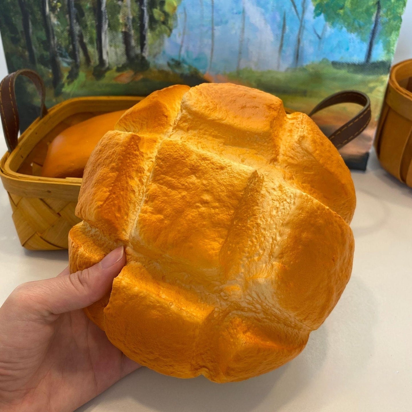 High Quality Slow Rising Squishy Bread Oversized Pineapple Bun Stress Relief Toy Prank Decoration Unique Birthday Gift