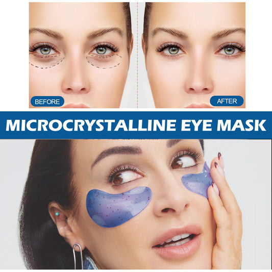 Collagen eye mask reduces fine lines and dark circles Hydrating, hydrating, firming and lifting crystal eye mask