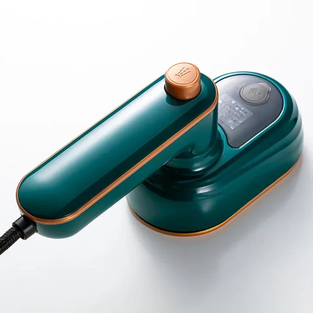 Mini rotierendes Dampfbügeleisen Handheld Nass- und Trockendampferzeuger mit doppeltem Heißdampfgenerator Tragbarer Dampfglätter für Zuhause und unterwegs Hängebügeln