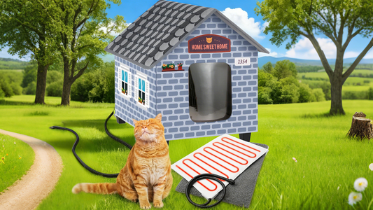 An outdoor haven for your furry friend:  This pet house makes every trip more worry-free.