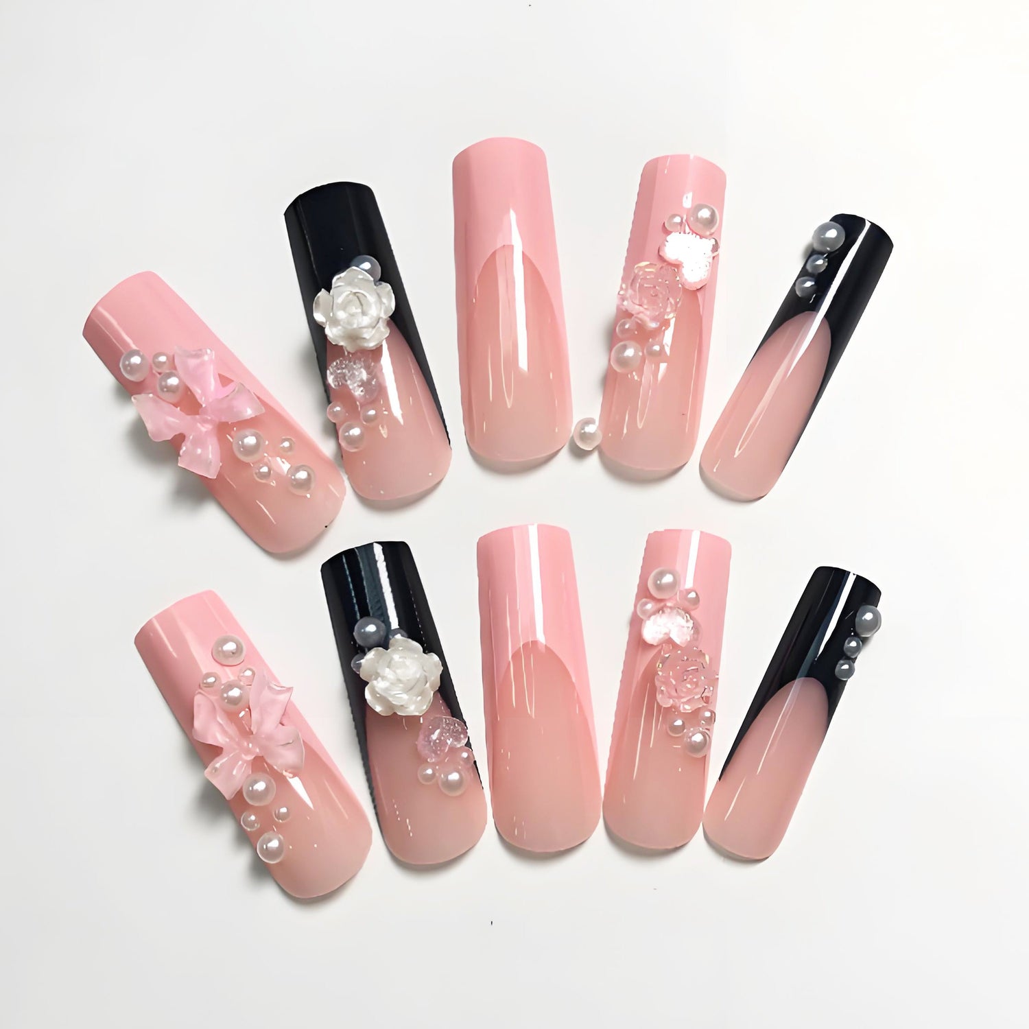 Long nail art